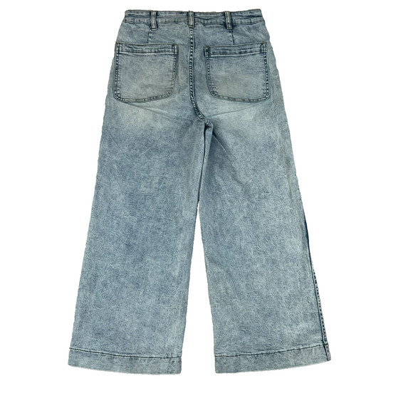 Oat New York Jeans Women's Size 30 Wide Leg High Rise Baggy Pants Skater Y2K - Picture 2 of 11